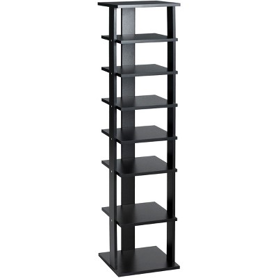 Costway 2-tier Shoe Rack Adjustable To Flat Slant Shoe Organizer Holder  Stand : Target