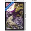 Trends International Kayomi Harai - Moonlight Dragon and Tiger Framed Wall Poster Prints - 3 of 4