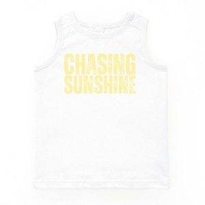 The Juniper Shop Chasing Sunshine Block Distressed Youth Tank Top - 1 of 4