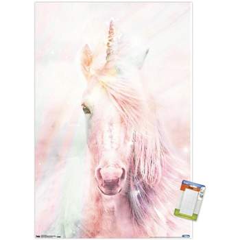 Trends International Pink Unicorn Unframed Wall Poster Prints