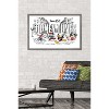 Trends International Looney Tunes x Team USA - Illustrated Race Framed Wall Poster Prints - 2 of 4