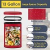 FDW Kitchen Trash Can with Lid, 13 Gallon Automatic Garbage Can for Bathroom Bedroom Home Office 50 Liter Touch Free Stainless Steel Waste Bin - 4 of 4