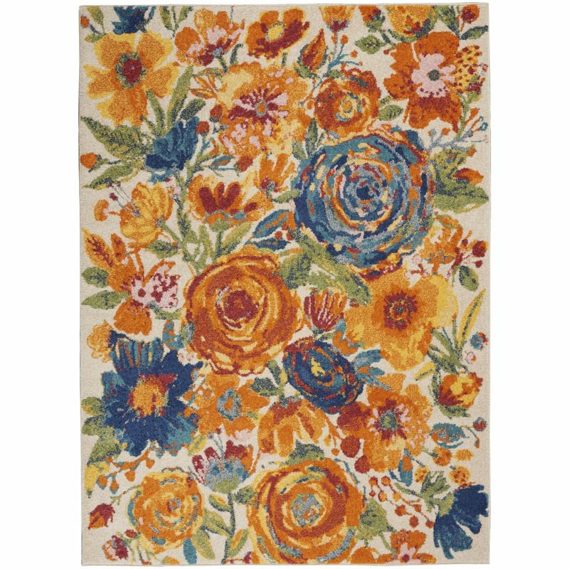 Nourison Allur Boho Abstract Floral Indoor Area Rug, 1 of 13