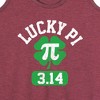 Women's - Instant Message - Lucky Pi Graphic Racerback Tank - 2 of 4