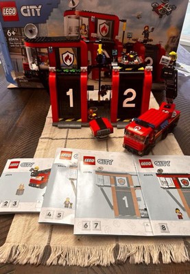 Lego city fire station target online