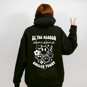 Simply Sage Market S.W.Smiley Be The Reason Someone Smiles Today Hoodie - 1 of 4