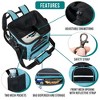 PetAmi Dog Bike Basket, Soft-Sided Ventilated Carrier Backpack, Pet Bicycle Handlebar Puppy Cat Kitten, Car Booster Seat Safety Strap - 3 of 4