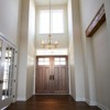 LLHZSY 27 3/5" Gold Wheel Glass Chandelier 6-Light Ceiling Light Fixture for Dining Living Room Entryway - 3 of 4