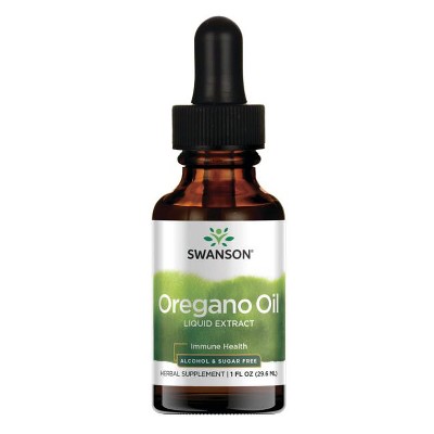 Swanson Oil of Oregano Liquid Extract (Alcohol and Sugar Free) 1 fl oz Liquid