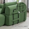 VASIP L-Shaped Modular Sectional Sofa - Plush Corduroy Fabric,Convertible Sofa Bed for Living Room, Apartments, Home Theater，No Assembly Required - 4 of 4