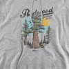 Men's Redwood National and State Parks Vintage Pull-Over Hoodie - 2 of 4