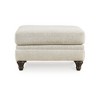 Signature Design by Ashley Traditional Valerani Ottoman, Sandstone - 3 of 4
