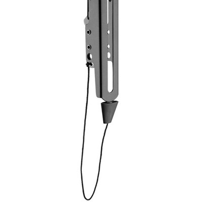 Monoprice Low Profile Fixed TV Wall Mount for Large Screens, Black Steel