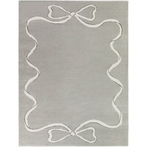 Balta Rugs Bow Border Area Rug Gray - 1 of 4