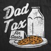 Mens Funny T Shirts Dad Tax Cookies Sarcastic Christmas Graphic Novelty Tee For Men - Crazy Dog Men's T Shirt - 2 of 4