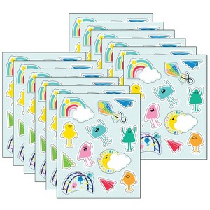 Carson Dellosa Education Happy Place Shape Stickers, 72 Per Pack, 12 Packs - 1 of 3