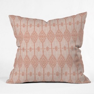 Heather Dutton West End Oversize Square Throw Pillow Pink - Deny Designs