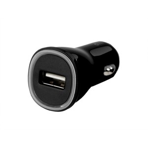 Monoprice 18W Fast USB Car Charger | Compact, Lightweight, with Qualcomm Quick Charge 3.0, Compatible with Android and iOS Phones and Tablets - 1 of 4