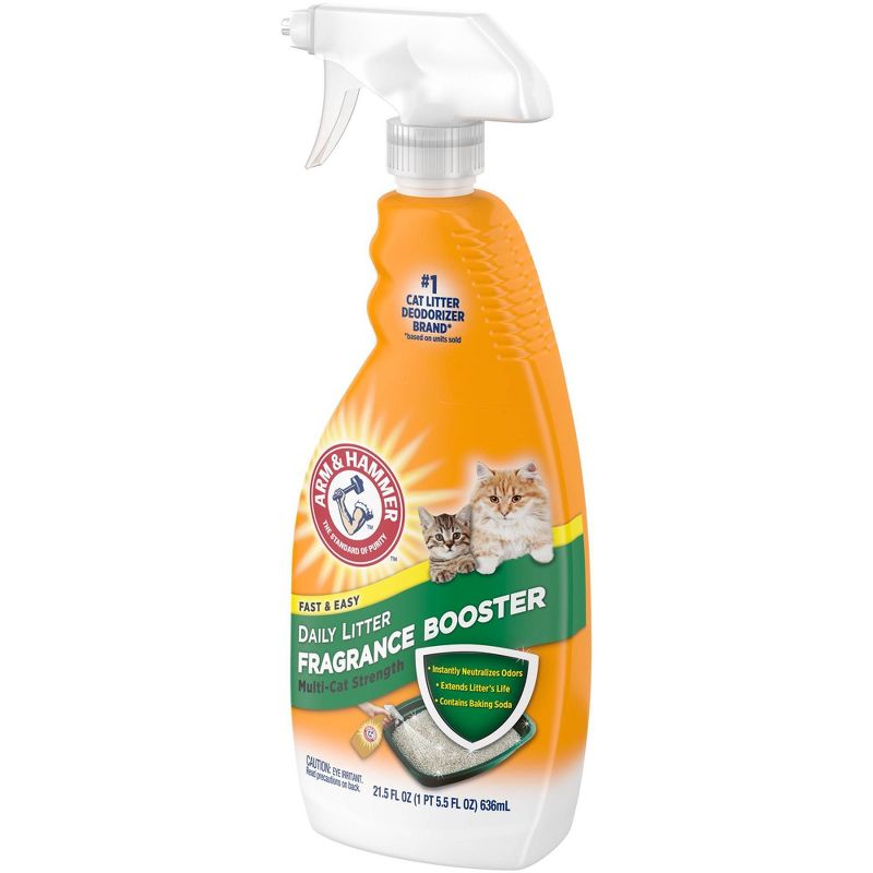 Arm &#38; Hammer Daily Litter Fragrance Booster Deodorizer for Cats - 21.5 fl oz, 4 of 7