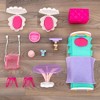 KidKraft Rainbow Dreamers Unicorn Mermaid Wooden Dollhouse with 15 Accessories - 3 of 3
