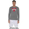 Men's Valdosta State University Adult Sport Long Sleeve Shirt Primary Logo - 3 of 4