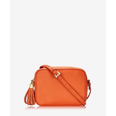 GiGi New York Orange Madison Crossbody Bag