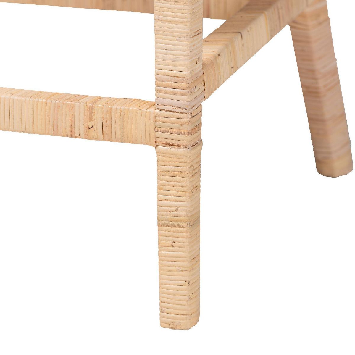 bali & pari Beata Natural Rattan Counter Stool Light Honey - thumbnail 9