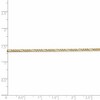 Black Bow Jewelry 1.8mm 14k Yellow Gold Flat Figaro Chain Bracelet - 4 of 4