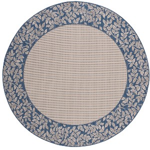 Courtyard CY0727 UV & Stain Resistant Non-Shedding Power Loomed Indoor/Outdoor Rugs - Safavieh - 1 of 3