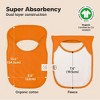 KeaBabies 8-Pack Hallo Baby Drool Bibs , Baby Bibs for Boys, Girls, Pull-on Bibs for Baby Boy, Baby Girl, Baby Bib Unisex - 3 of 4