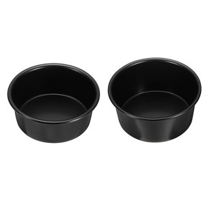 Unique Bargains Aluminum Alloy Nonstick Removable Bottom High Temperature Resistant Round Cake Pan 1 Set - 1 of 4