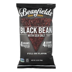 Beanfields - Black Bean and Rice Chips - Sea Salt - Case of 6 - 5.5 oz - 1 of 3