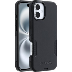 Refurbished: OtterBox COMMUTER SERIES Case w/MagSafe for Apple iPhone 16 Plus - Black (77-95825) - Manufacturer Refurbished - 1 of 3