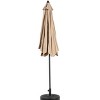 NicBex 9 Ft Outdoor Patio Umbrella,Market Umbrella for Patio,Deck Umbrella Outdoor with Crank,Umbrellas for Backyard,Pool,Base Not Included - 2 of 4