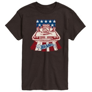 Men's - Hot Wheels - Rodger Dodger Flag Short Sleeve Graphic T-Shirt - 1 of 3