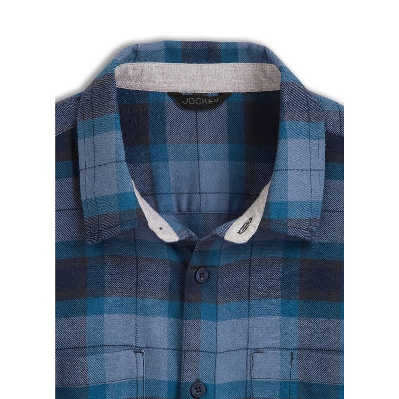 Jockey Men's Outdoors Long Sleeve Flannel Shirt, 3 of 9