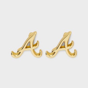 Bijoux Sport by Luv Aj MLB Gold Logo Stud Earrings - 1 of 3