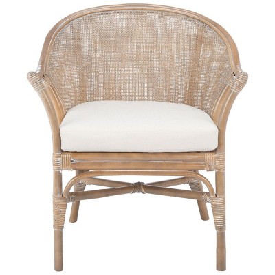 Selling Avocet rattan fan back accent chair -OpalHouse