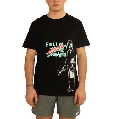 Elevenparis Mens Follow Your Dreams Graphic T-Shirt