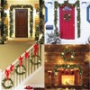 6ft Battery-Operated Christmas Garland with 20 Lights. Pre-lit with Pine Cones for Fireplace, Stairs, and Tree Decor - 2 of 4