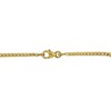 EVERLY JEWELRY | 14K Yellow Gold 2mm Curb Chain ID Bracelet, 5.5 inch - 2 of 4