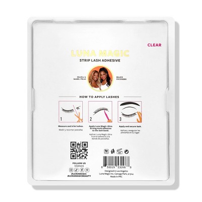 LUNA MAGIC Lash Glue - Clear - 0.17oz