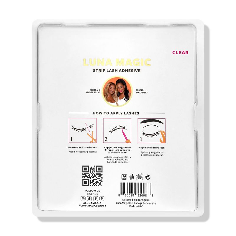 LUNA MAGIC Lash Glue - Clear - 0.17oz, 4 of 5