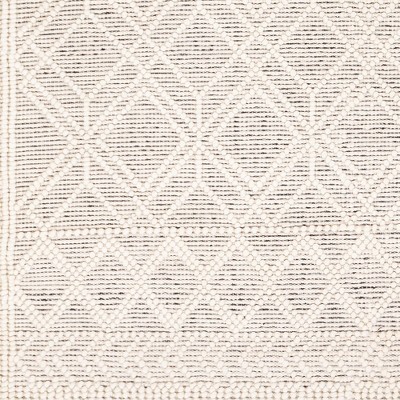 Staveley Ivory Flat Woven Wool 8' x 10' Area Rug