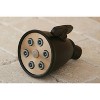 Kingston 6-Jet Adjustable Spray Showerhead Oil-Rubbed Bronze - Kingston Brass: 1-Year Warranty, Polished Brass Construction - 3 of 3