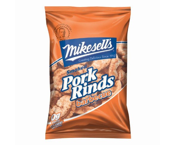 Mikesell's Smoked Pork Rinds Barbecue - 4.75oz