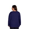 Women's Jersey Long Sleeve U-Neck Tee - Plus - On The Plus Side - 3 of 4