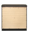 Gulches Sophisticated 2 Drawer Nightstand 18"x13"x9"H Drawers, Kenlin Glides, Brushed Nickel Handles, 2" Floor Clearance - 3 of 4