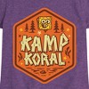 Girls' - SpongeBob SquarePants - Kamp Koral Kamp Koral Badge Fitted Short Sleeve Graphic T-Shirt - 2 of 4