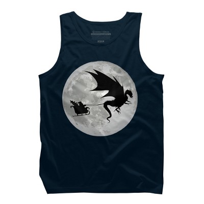 Men's Design By Humans Christmas Santa Claus By NekoShop Tank Top